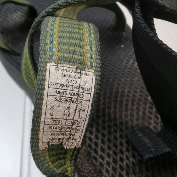 Chaco‎ Z/2 Vibram Unaweep Bachelor Green 12 Sandal